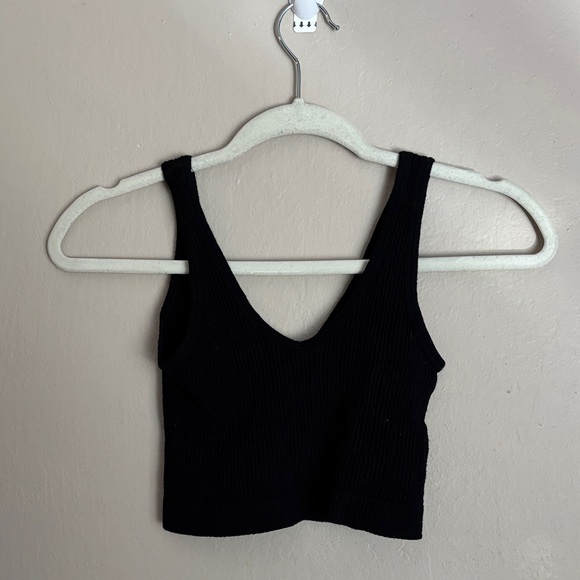 Out from Under Black Sleeveless Buttoned Women's Top size XS/S - Picture 3 of 8